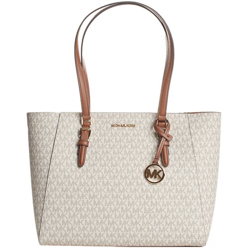 Michael Kors Nakupovalne torbe 35F3GCFT9T-VANILLA Večbarvna Cene