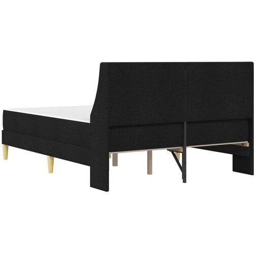  Okvir kreveta s madracem Crna 140 x 200 cm Poliester Slike
