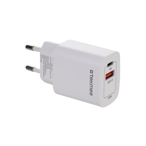 TEKMEE Punjač zidni za brzo punjenje PD+QC 20W 40430153 Cijene