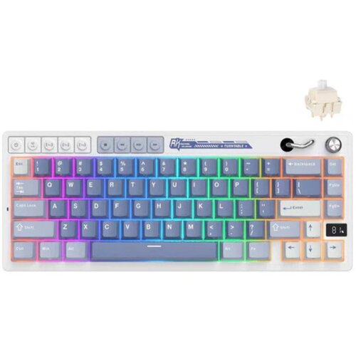 Royal Kludge RK M65 Tri-Mod RGB Ocean Blue Cream Prekidač Cene