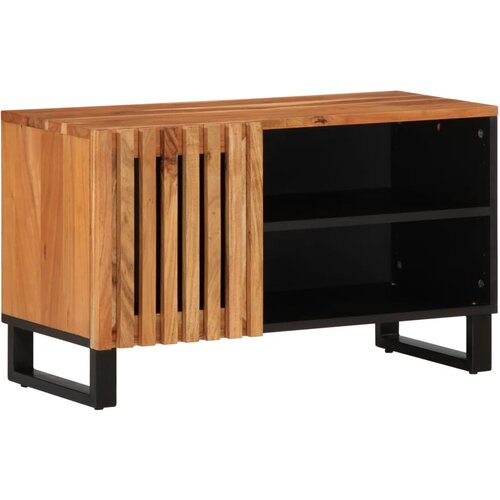 VidaXL TV omarica 80x34x46 cm trden akacijev les Slike