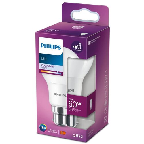  led sijalica philips A60 B22/7,5W/230V 4000K Cene