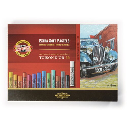  8555 Umetničke pastele EXTRA SOFT TOISON DOR - 36kom (umjetničke krede) Cijene