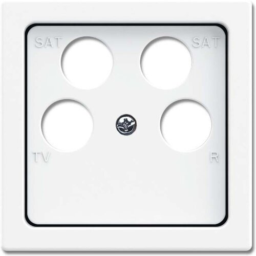 Busch-Jaeger centralni disk studio bela 1743/10-04-84, (20890416) Cene