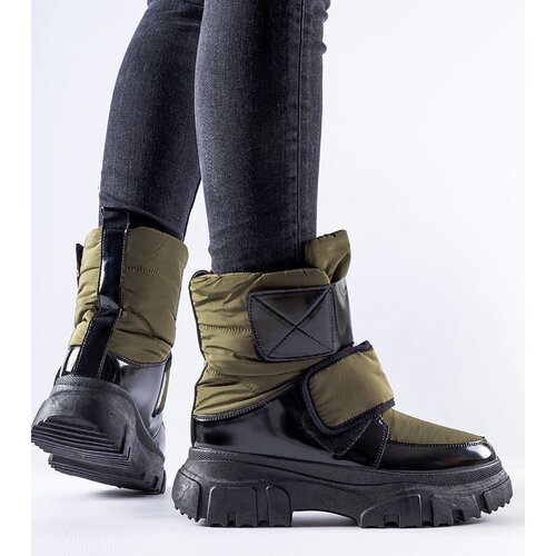 Gemre Green insulated snow boots Hutchinson Slike