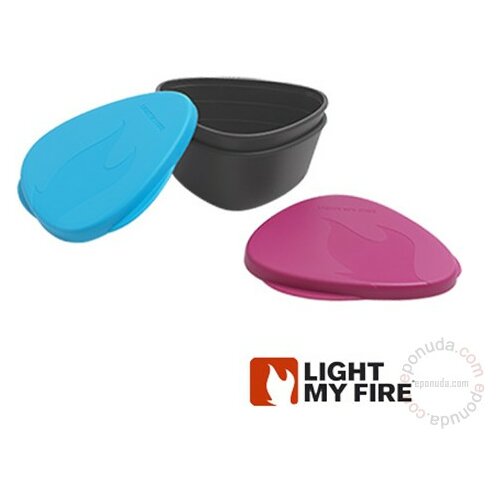 Light My Fire Posuda SnapBox original 2-pack (Pink) Slike