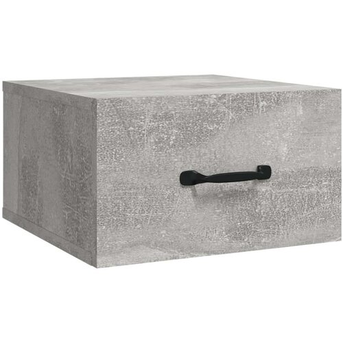VidaXL Zidni noćni ormarić siva boja betona 35 x 35 x 20 cm Slike