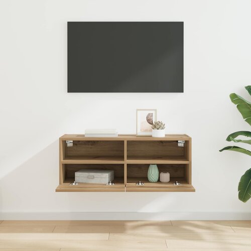  zidni ormar Zidne Umjetnički hrast 80 x 30 x 30 cm Slike