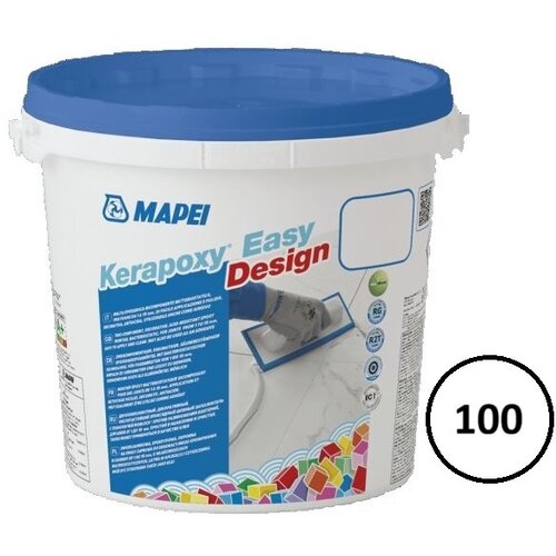 MAPEI Kerapoxy easy design 100 Bela kantica 3 kg Cene