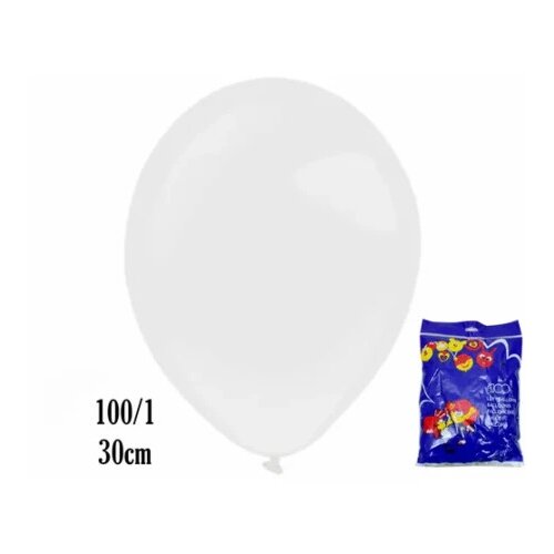  Baloni beli 30cm 100/1 ( 383747 ) Cene