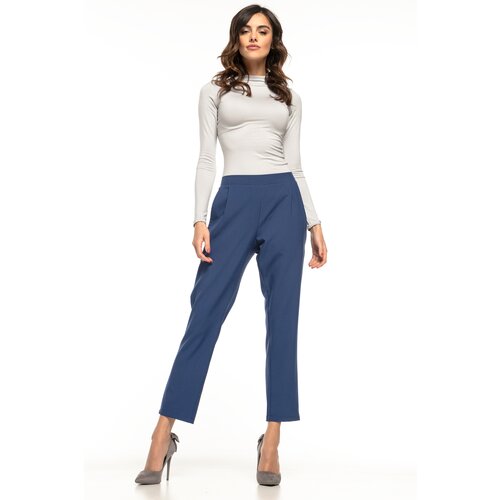 Tessita Woman's Pants T271 4 Navy Blue Cene