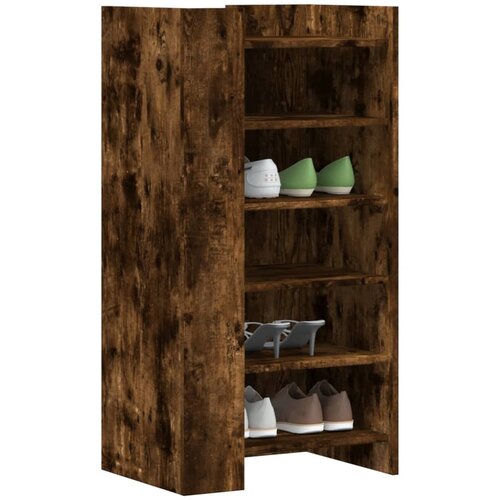  The living store omarica za čevlje dimljeni hrast 52x37,5x100 cm inženirski les - omara za čevlje, (21485683) Cene