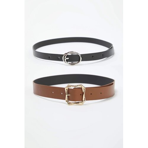 Trendyol ženski pojas model Twoaw26Ke00007, Crna-Taba Slike