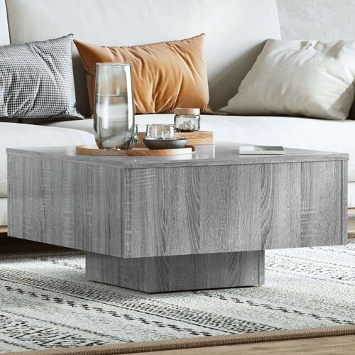 VidaXL stolić za kavu hrast sonoma 60 x 60 x 31,5 cm konstruirano drvo Slike