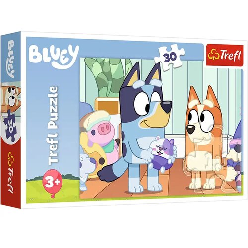 Trefl Bluey igralni čas 30-delni puzzle - Cene