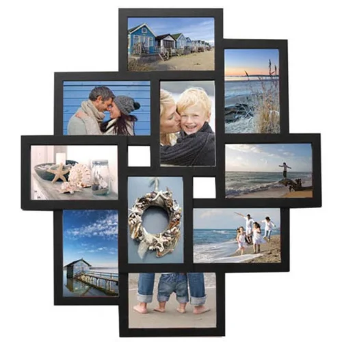 Henzo Okvir za sliku 15 x 10 cm, za 5 slika, Holiday Gallery, crni