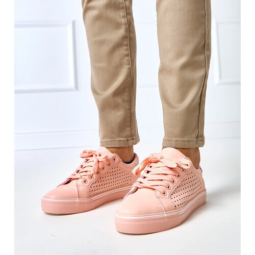 Gemre Pink eco-leather sneakers Joffre Slike