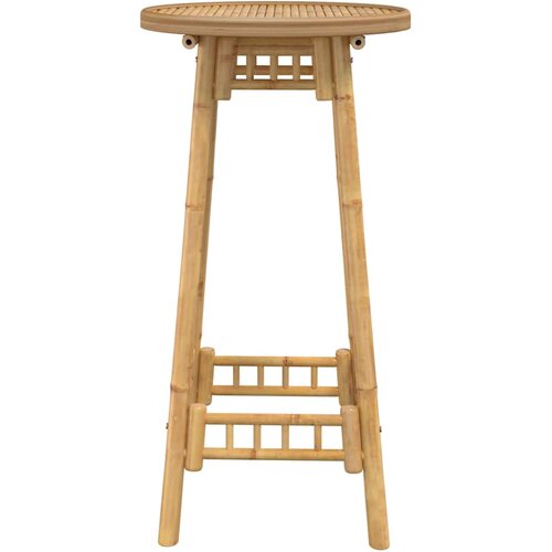  Okrugli vanjski barski stol &amp;Oslash;55x100 cm bambus Slike