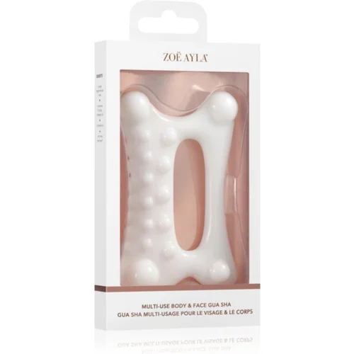 Zoë Ayla Multi-Use Body & Face Gua Sha pripomoček za masažo za obraz in telo 1 kos