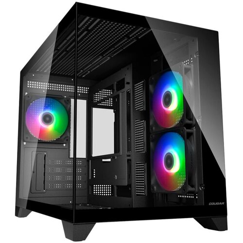 Cougar FV150 Mini RGB PC Case, Mid tower, Black Cijene