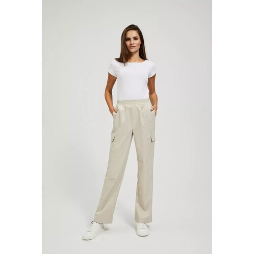Moodo Women&amp;#039;s beige trousers Slike
