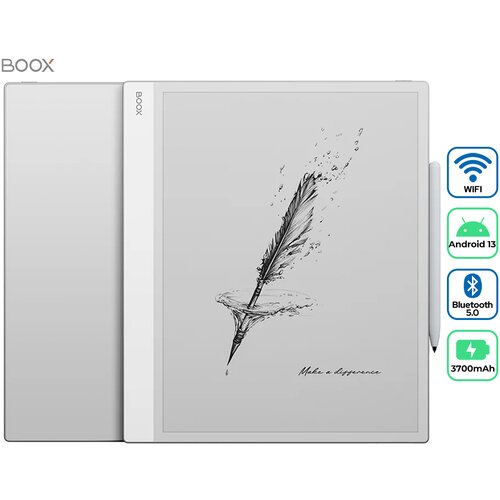 Boox Smart paper tablica Note Max, 33,8 cm (13,3"), 6 GB + 128 GB, bela + pisalo Pen Plus, (5000004954) Cene
