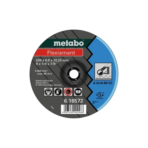 Metabo 616560000 ploča za grubu obradu s glavom 22.23 mm 10 St.