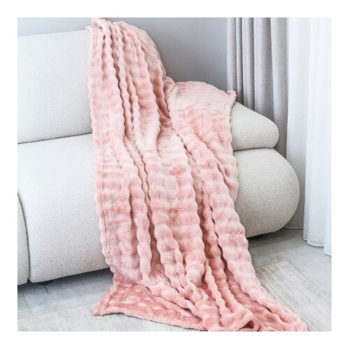 Dekordom ćebe soft wave 200x220 - terracotta ( 024928 ) Cene