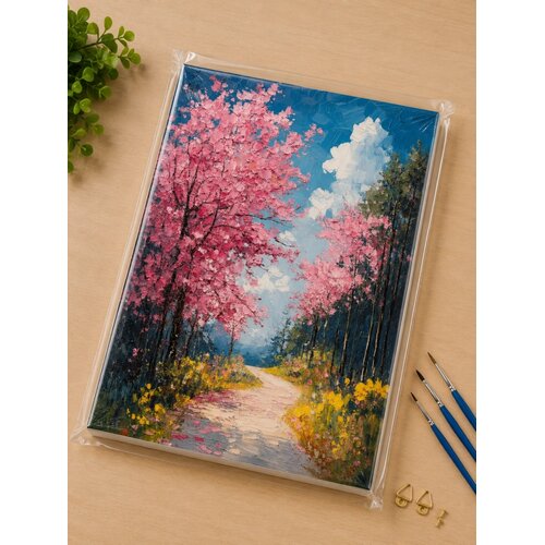  BOJENJE PO BROJEVIMA SET TRE&amp;Scaron;NJE 40X50CM *AK Slike