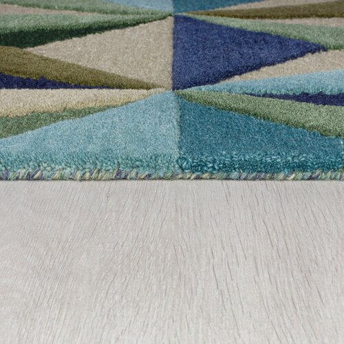 Flair Rugs Modra volnena preproga 160x230 cm Reverie &amp;ndash; Slike