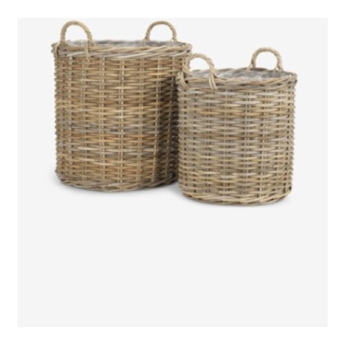  Pletena saksija fi 50/40 2kom/set Slike