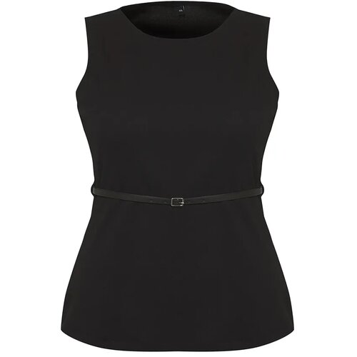 Trendyol ženska bluza Tbbss25Af00109, crna Cene