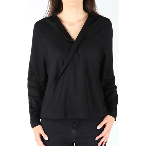 Wrangler Srajce & Bluze L/S Wrap Shirt Black W5180BD01 Črna Cene