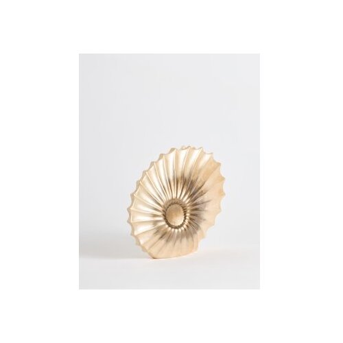 Aberto Design Dekorativna figura &amp;Scaron;koljka, 8x24x26cm, Zlatna boja Slike