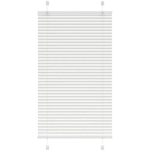 vidaXL Plisirana žaluzija Bela 70x100 cm Širina tkanine 69,4 cm vidaXL Plisirana žaluzija Bela 70x100 cm Širina tkanine 69,4 cm