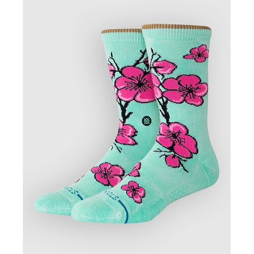 Stance 99 Cents Crew Socks jade Cene