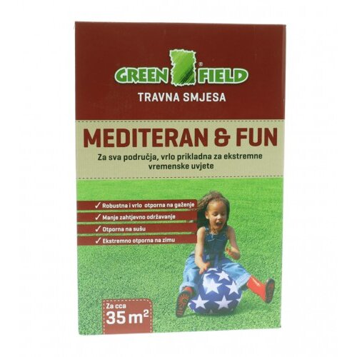 Green Field Smjesa za travu 1kg MediteranFun Cijene