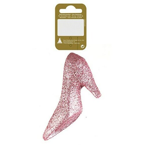  Okrasek za božično drevo čevelj z bleščicami (Roza, Plastika, 1 kos) Cene
