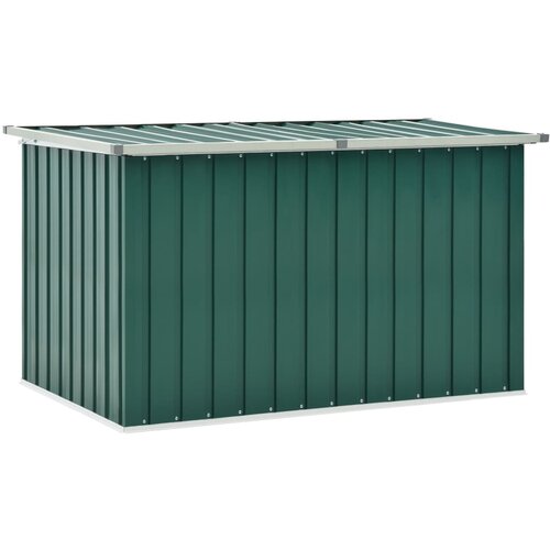 VidaXL Vrtna kutija za pohranu zelena 149 x 99 x 93 cm Slike