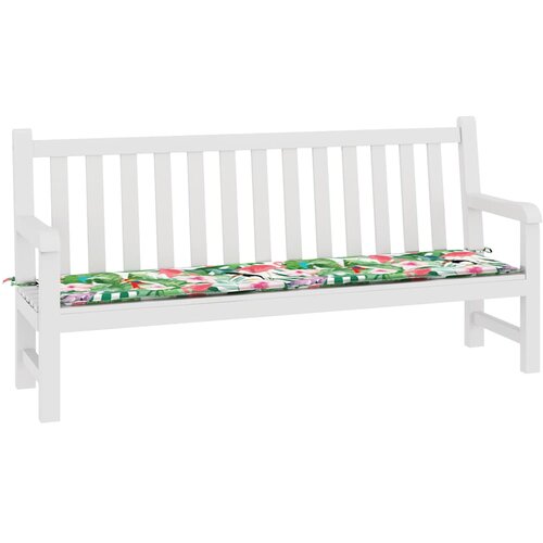  Jastuk za vrtnu klupu vi&amp;scaron;ebojni 200x50x3 cm od tkanine Slike