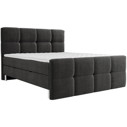 Esposa POSTELJA Z VZMETNICO 146 cm x 200 cm , tekstil antracit Cene