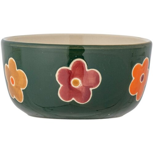 Bloomingville Mini Temno zelena otro&scaron;ka skleda iz kamenine &oslash; 12 cm Addy &ndash; Cene