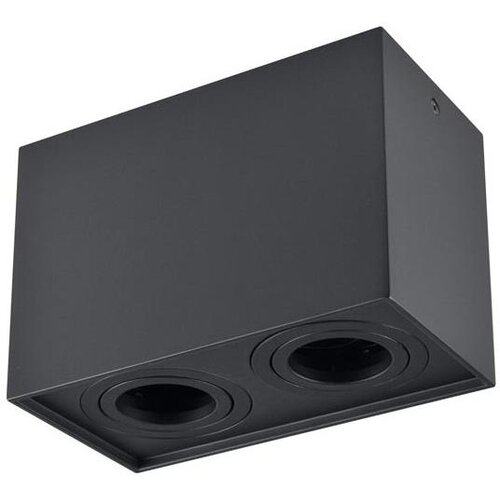  Stropni spot HADAR Q2 2xGU10/10W/230V crni Cene