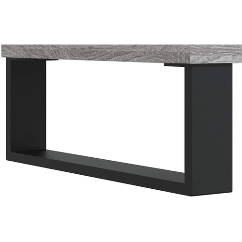  Stolić za kavu boja hrasta 60 x 44,5 x 45 cm konstruirano drvo Siva Slike
