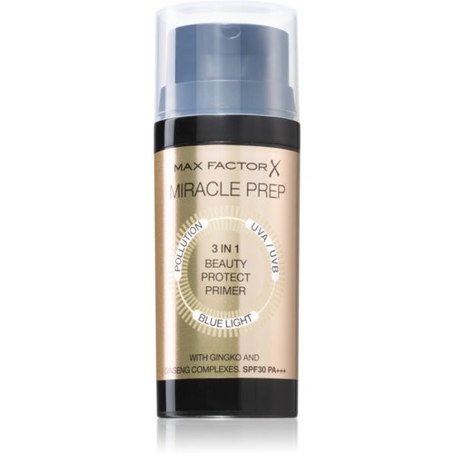 Max Factor miracle prep 3 in 1 beauty protect SPF30 za&amp;scaron;titna podloga 3u1 30 ml za žene Slike