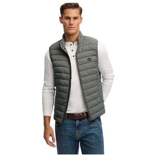 Superdry sivi muški prsluk Cene