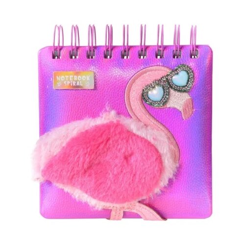  Noti trend blokčić sa spiralom pliš mix flamingo ( B2C00984 ) Cene