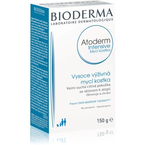 Bioderma Atoderm Intensive Pain Ultra-Soothing Cleansing Bar trdo milo 150 g unisex Slike