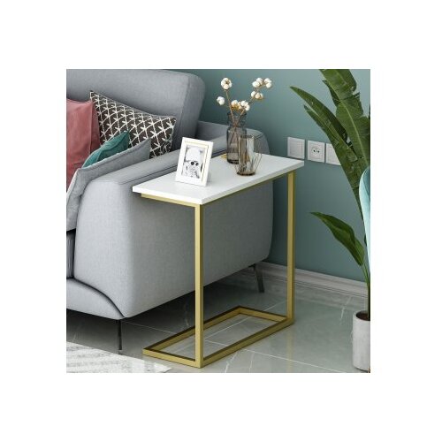 Hanah home Pomoćni stočić Narin White Gold Cene