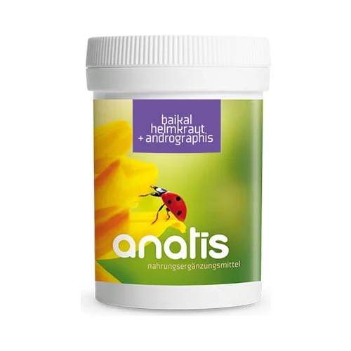 anatis Naturprodukte Bajkalska kapica + andrografis - 90 kaps.